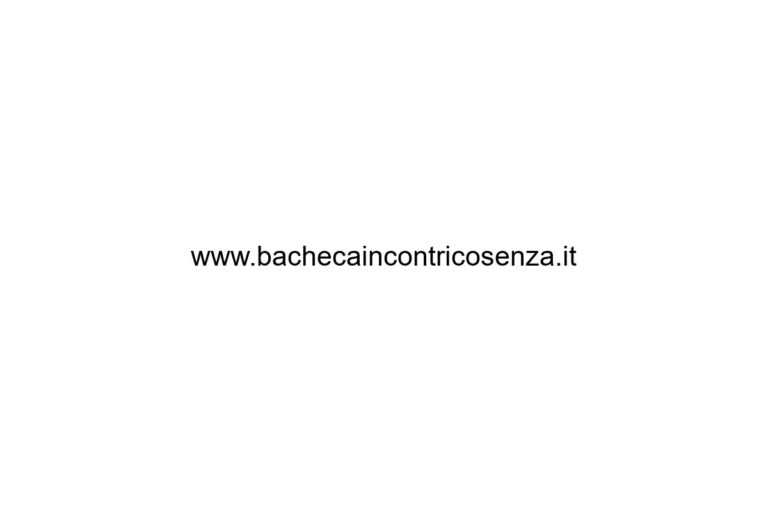 www bachecaincontricosenza it